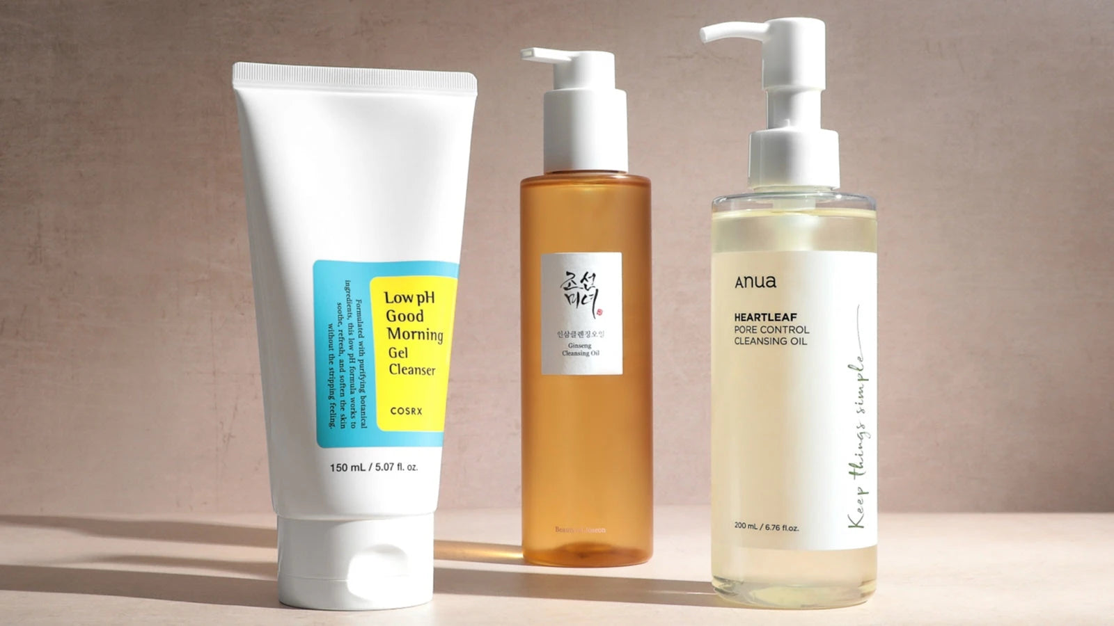 1. Koreanische & Japanische Ölreiniger Kollektion ☆ Saranghae | Korean Skincare España