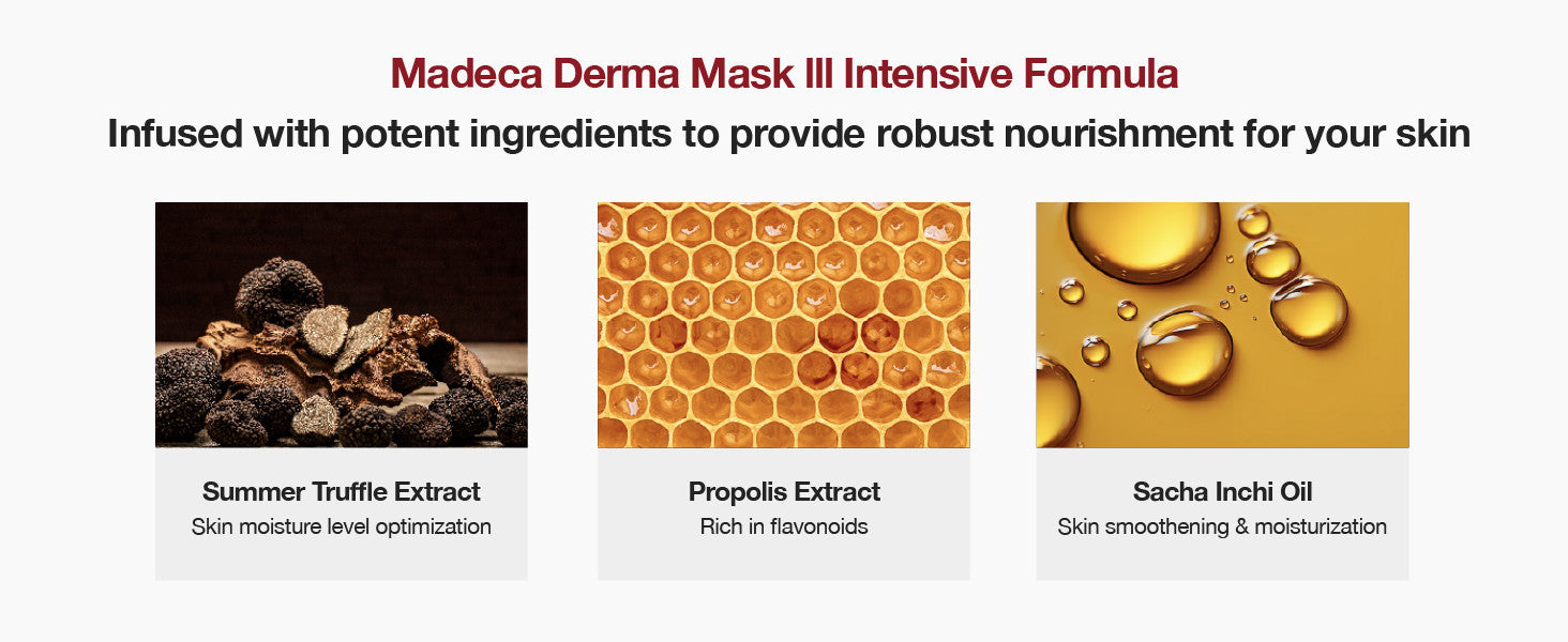 Madeca Derma Mask III Intensive Formula [1pcs]