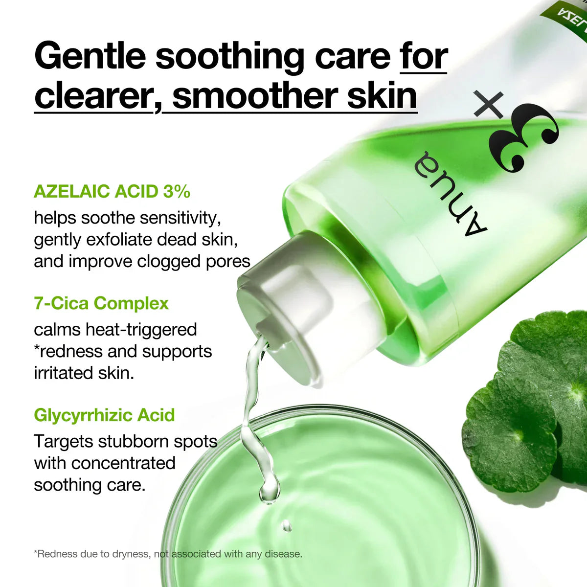 Tónico Purificante com Ácido Azelaico e 3 Cica [250ml]
