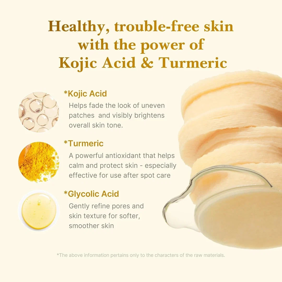 Almofada de Cúrcuma Kojic [70unid.]