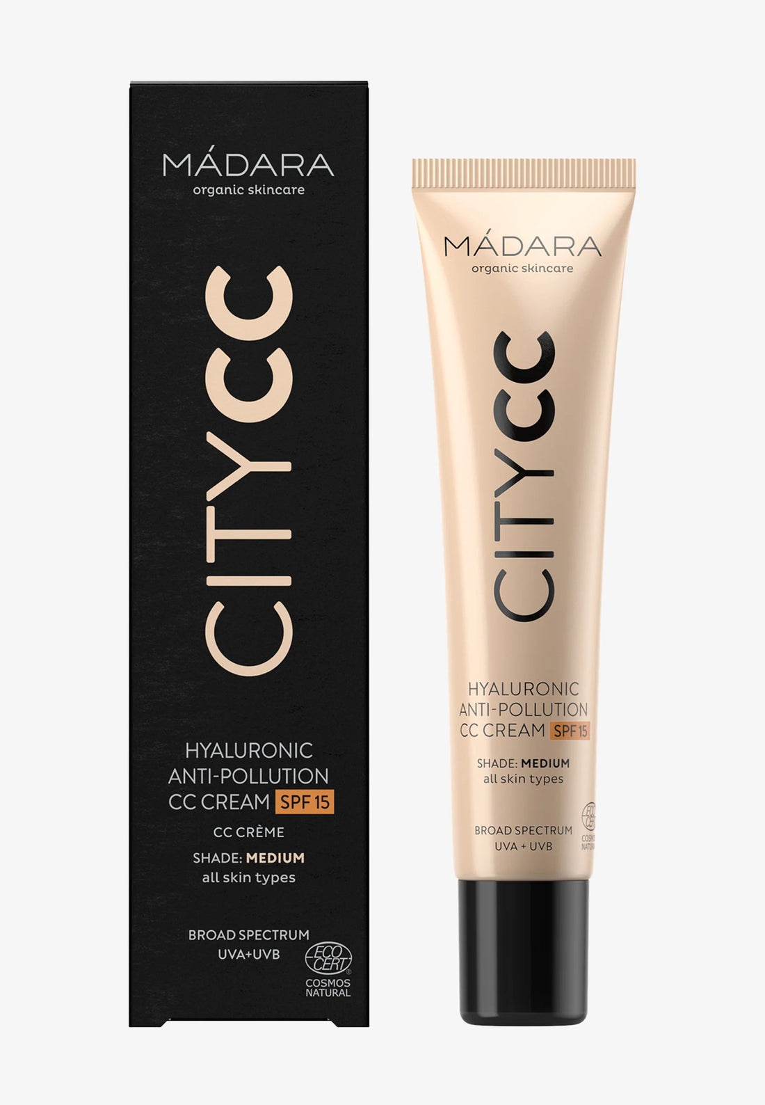 Citycc Hyaluronic Antipoluição CC Cream SPF 15 Leve [40ml]