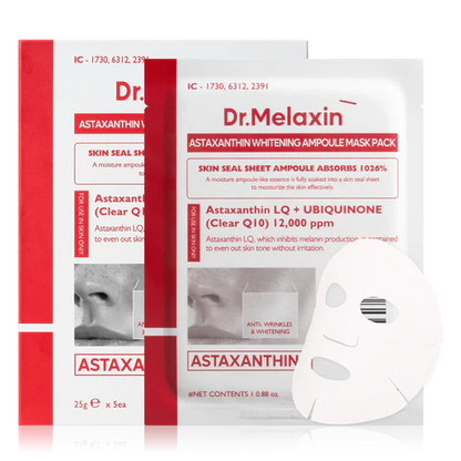 Máscara Clareadora de Astaxantina Dr Melaxin [25g]