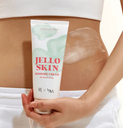 JELLOSKIN Massage Cream For Face and Body [200ml]