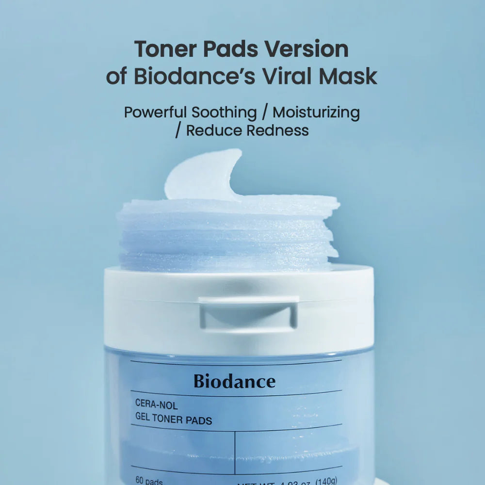 Cera-nol Gel Toner Pads [60 Pads]