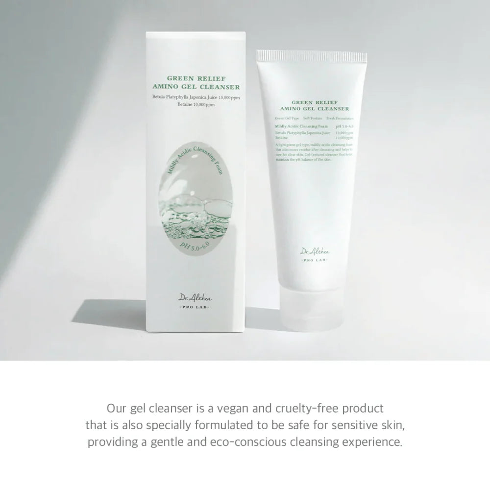 Green Relief Amino Gel Cleanser [100ml]