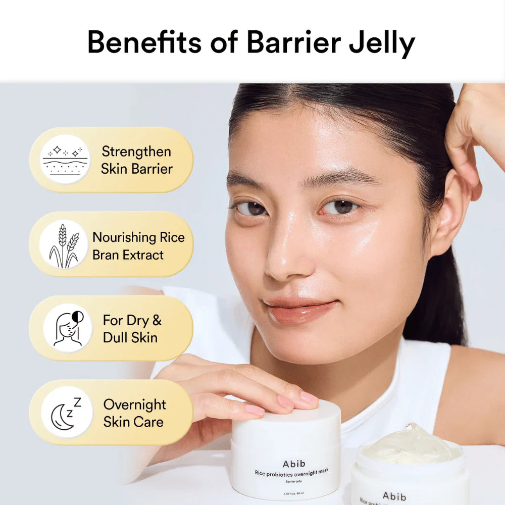 Rice Probiotics Overnight Mask Barrier Jelly [80ml]