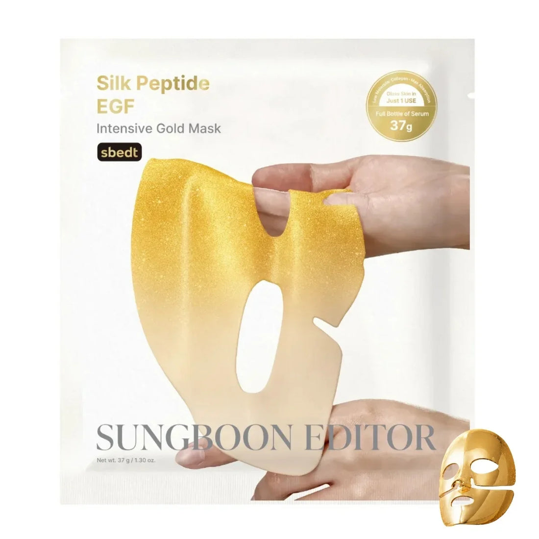 Silk Peptide EGF Gold Mask [1unid]