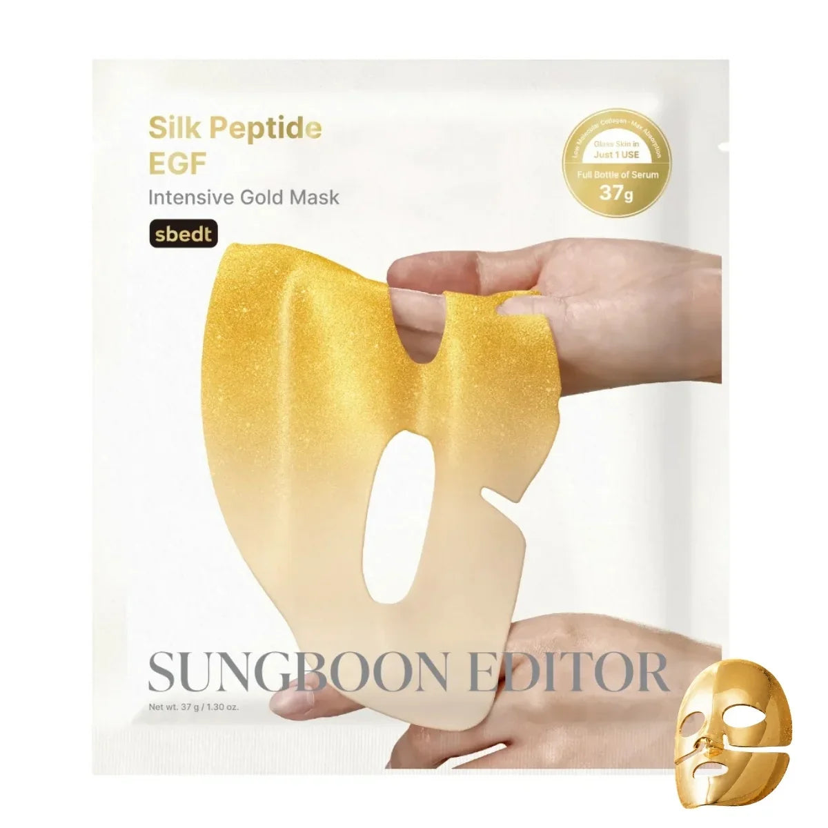 Silk Peptide EGF Gold Mask [1unid]