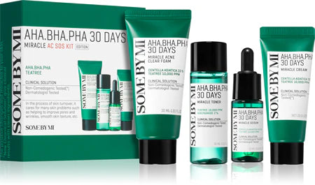 AHA BHA PHA 30 Days Miracle AC SOS Kit [4pcs]