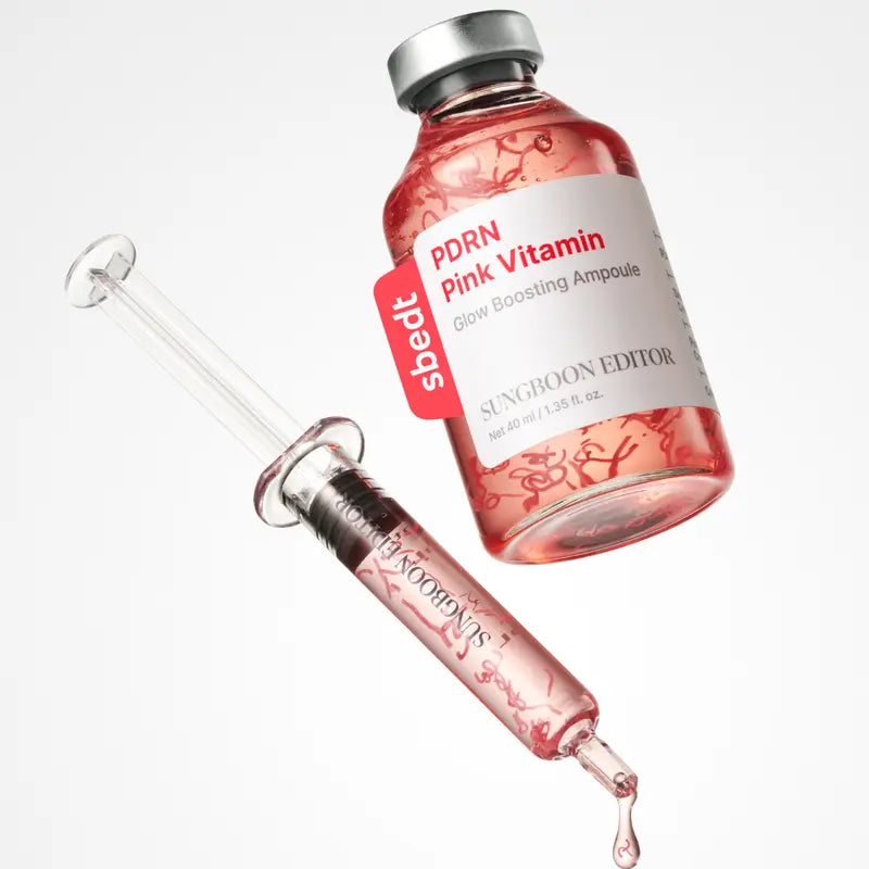 Ampola Rosa Iluminadora e Potenciadora de PDRN [40ml]