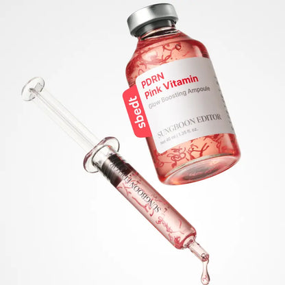 Ampola Rosa Iluminadora e Potenciadora de PDRN [40ml]