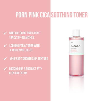 PDRN Pink Cica Soothing Toner [250ml]