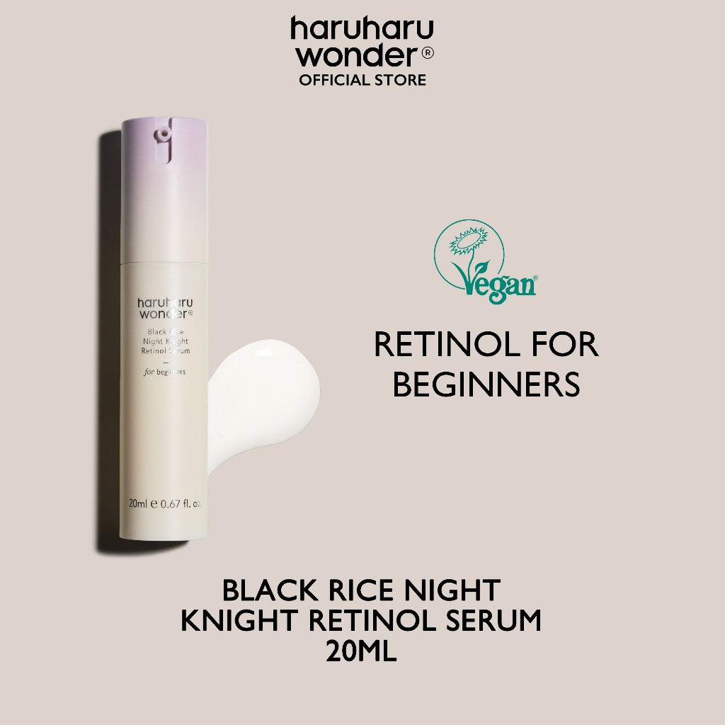 Sérum de Retinol Cavaleiro da Noite de Arroz Preto [20ml]
