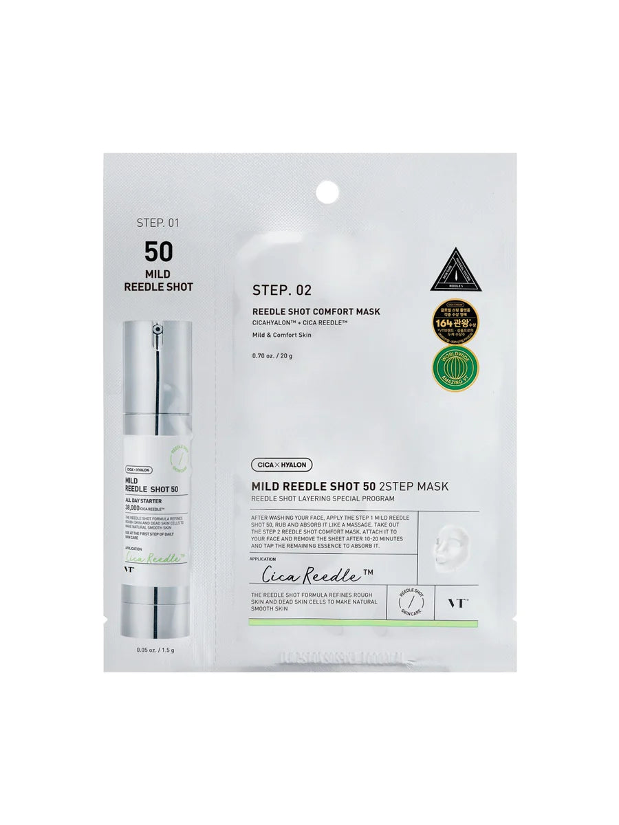 VT Mild Reedle Shot 50 2-Step Mask